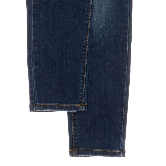 Angry Rabbit Skinny Jeans Size 28/7 Juniors Distressed Blue Measures 28 x 27.5 - Picture 5 of 11